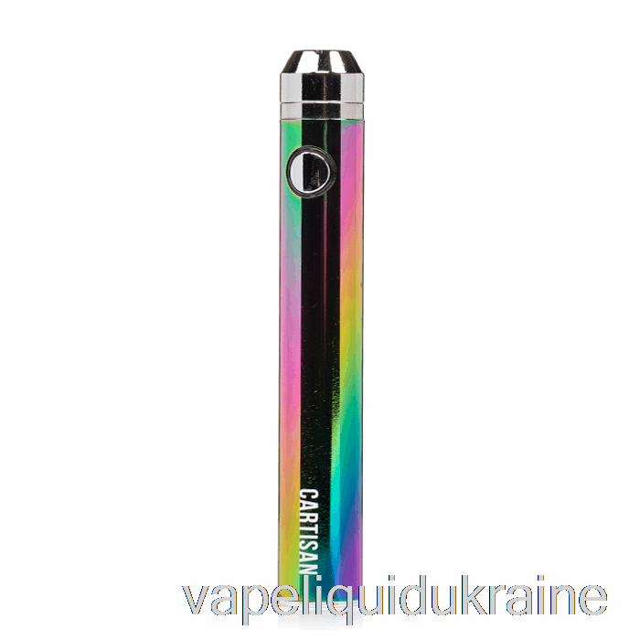 Vape Ukraine Cartisan Button VV 1300 510 Battery Rainbow